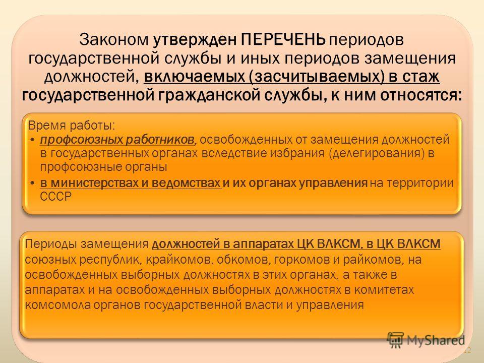 Стаж работы в должности. Стаж государственной гражданской службы. Стаж службы в ОВД. Стаж муниципальной службы. Выслуга на государственной гражданской службе.